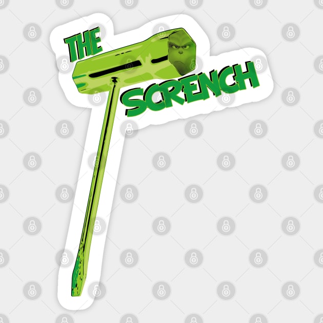 THE SCRENCH Sticker by Firethreadz